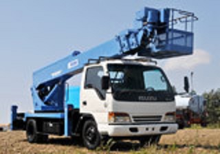Аренда автовышки Isuzu 12 метров