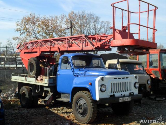 Сдам в аренду                            автогидроподъемник                            Газ 53-12 от собственника Олег