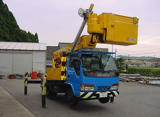 Аренда автовышки isuzu