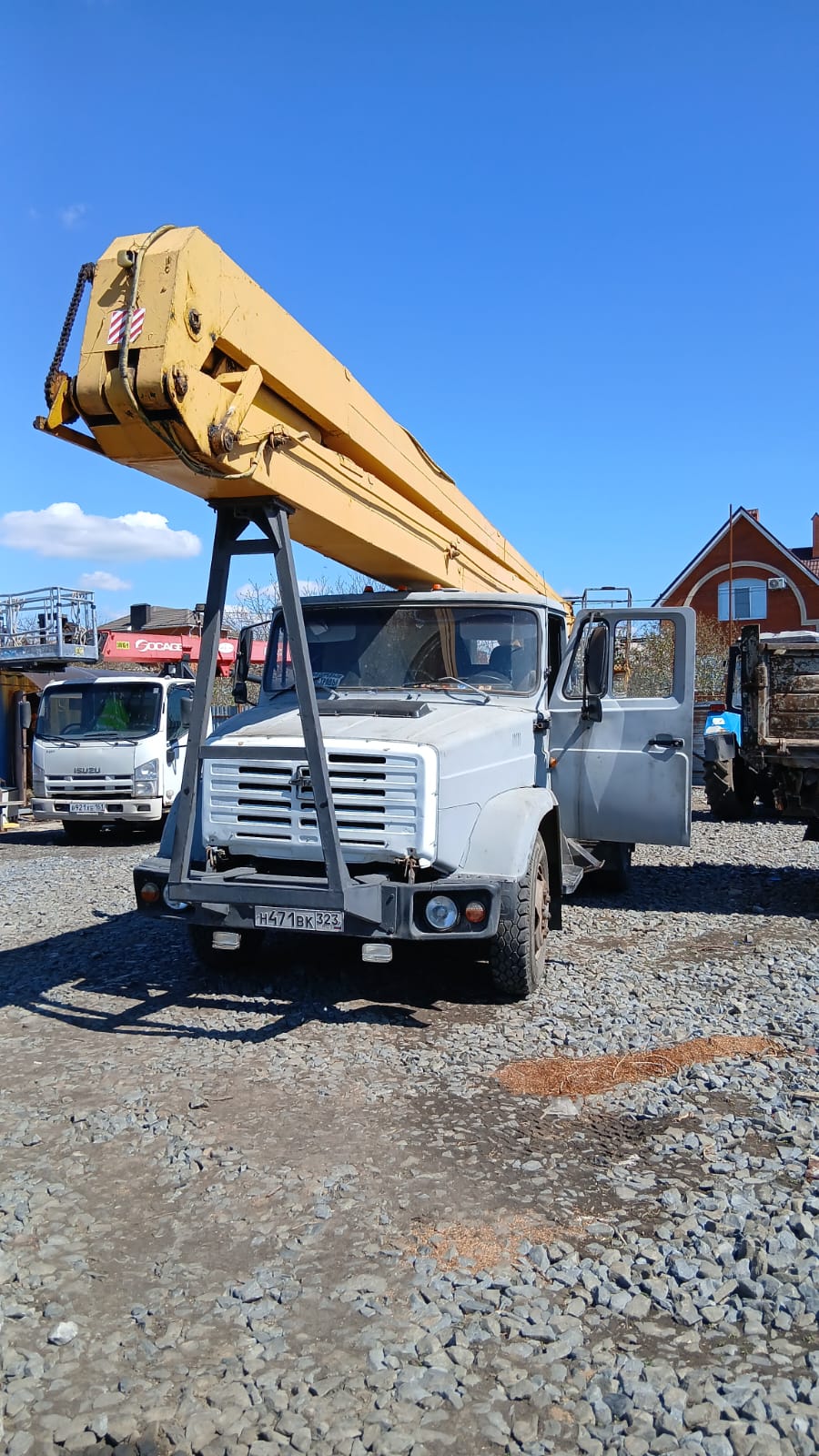 Аренда  коленчатой автовышки 22 метра