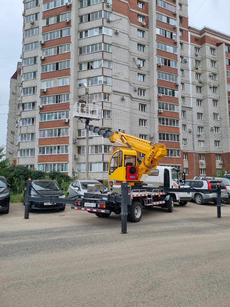 Аренда Автовышки 28 метров