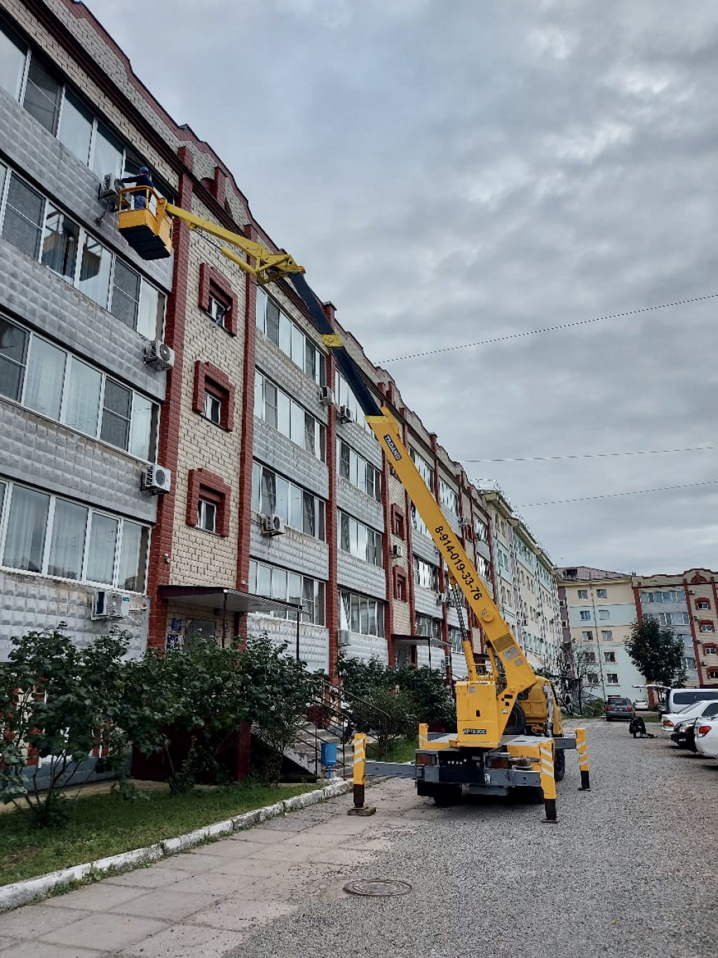 Услуги автовышки 20 метров