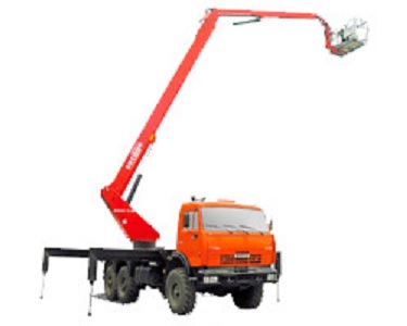 Аренда автовышки Камаз 53213 Aichi