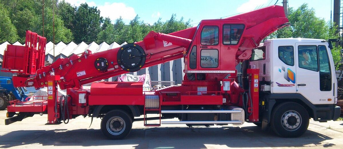 Быстрая аренда автовышки, дешево