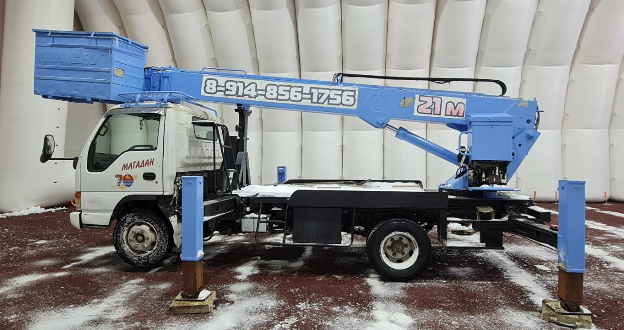 Услуги автовышек 15 - 21 метров