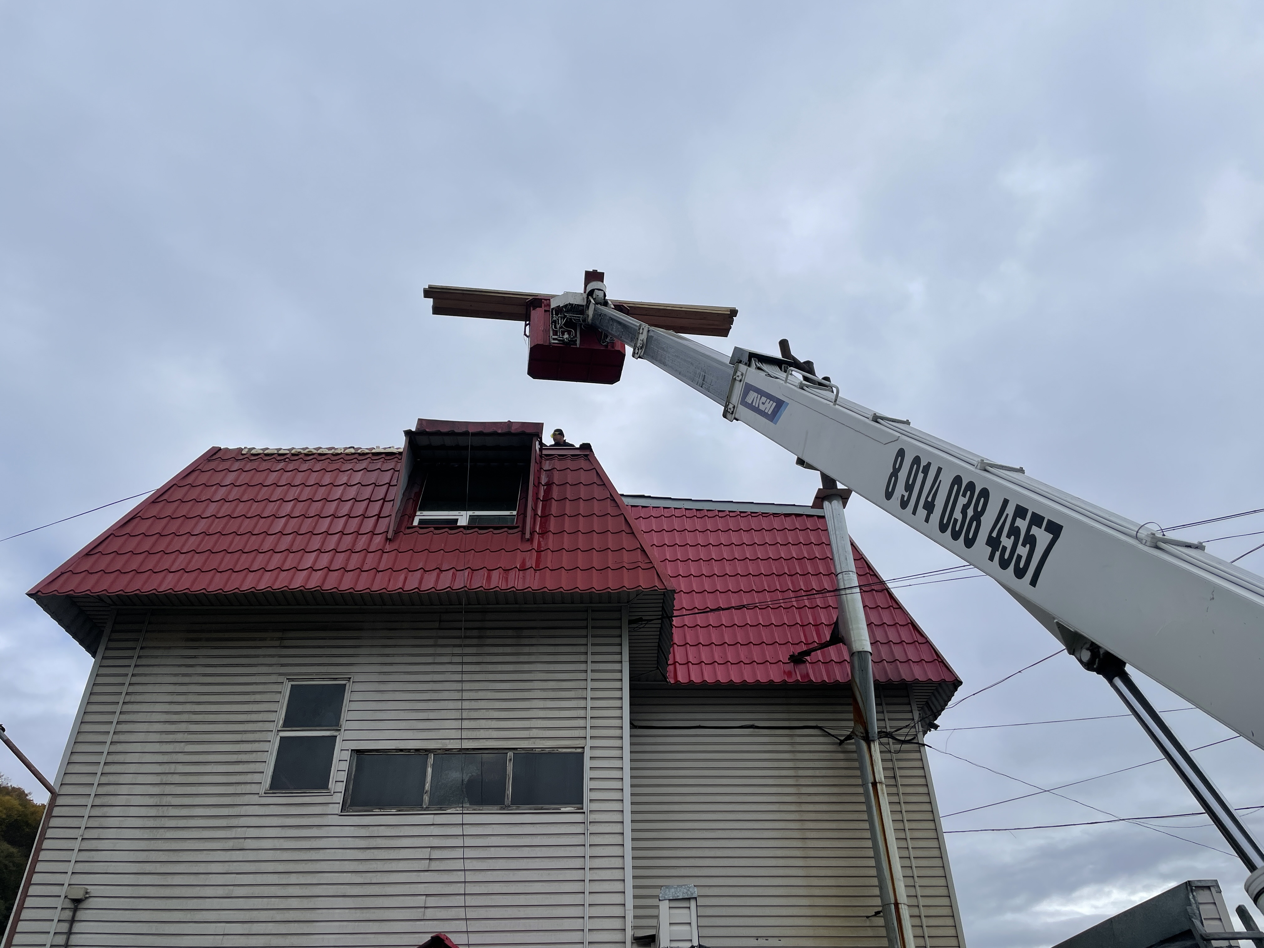 Аренда спецтехники. Автовышка Магадан 14-18 метров