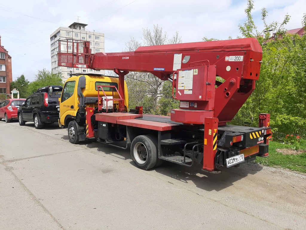 Услуги автовышки 22 м во Владивостоке