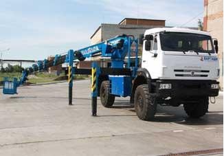 Аренда автовышки 32 метра