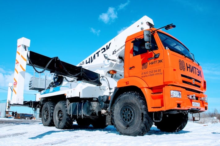 Аренда автовышки Вахта