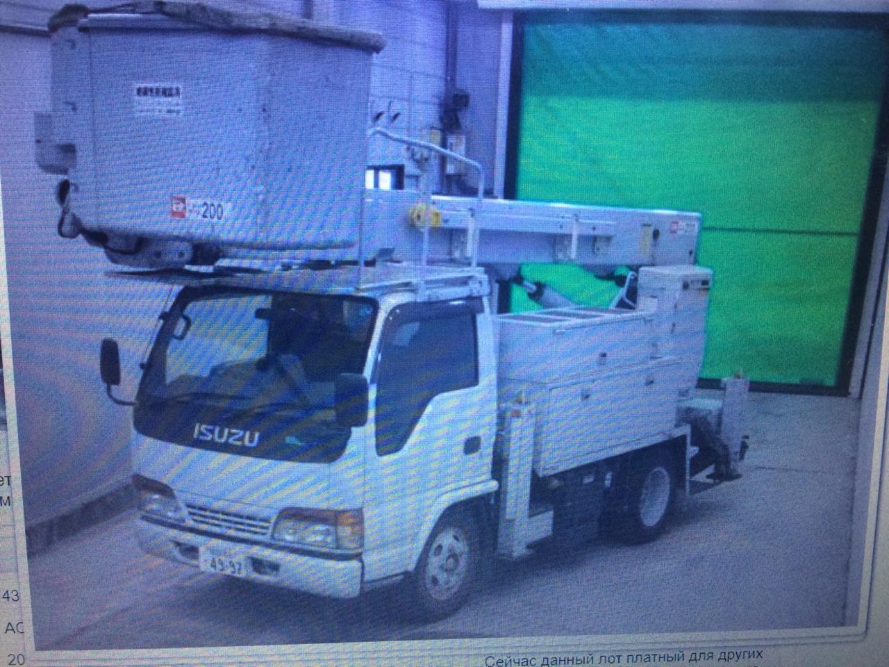 Услуги автовышки 16 метров с лебедкой в аренду.