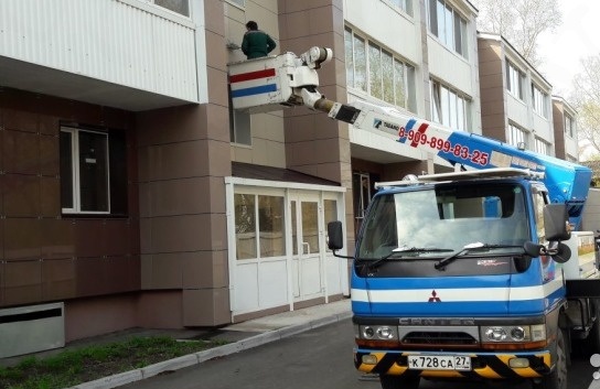 Услуги автовышки 16 метров