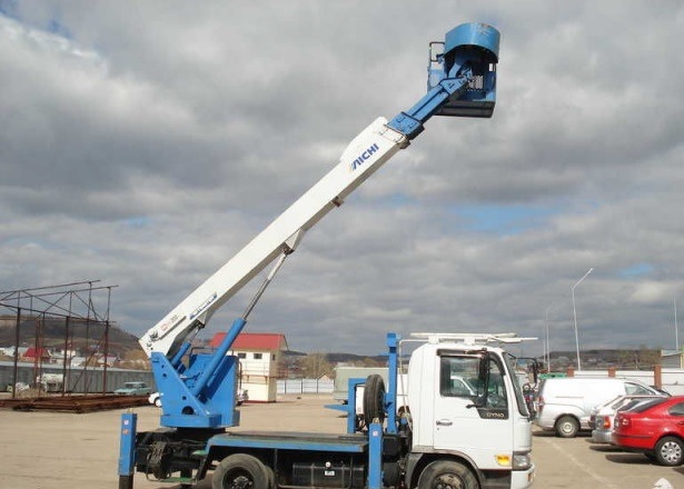 Услуги автовышек 10; 15; 23; 35 м. Без выходных