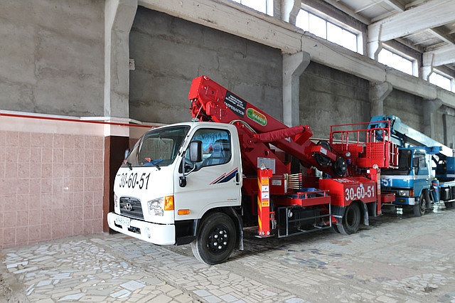 Аренда Автовышки HYUNDAI MIGHTY