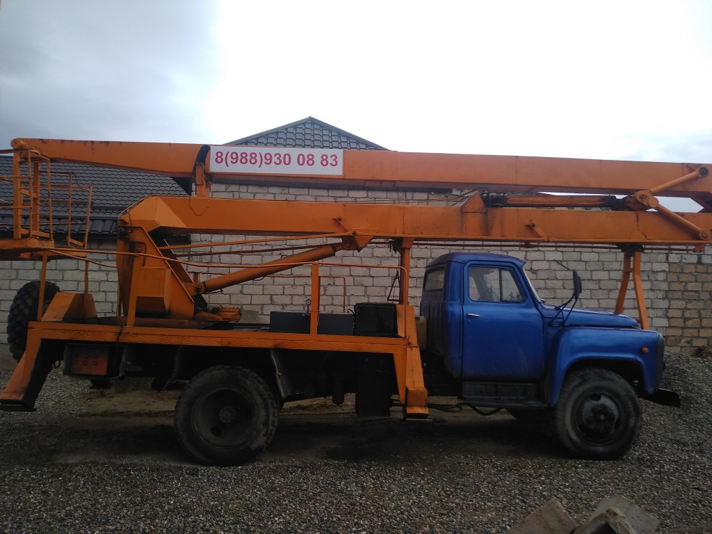 Автовышка аренда. Высотные работы.