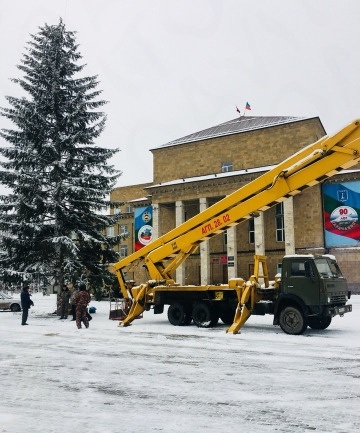 Аренда автовышки агп 28