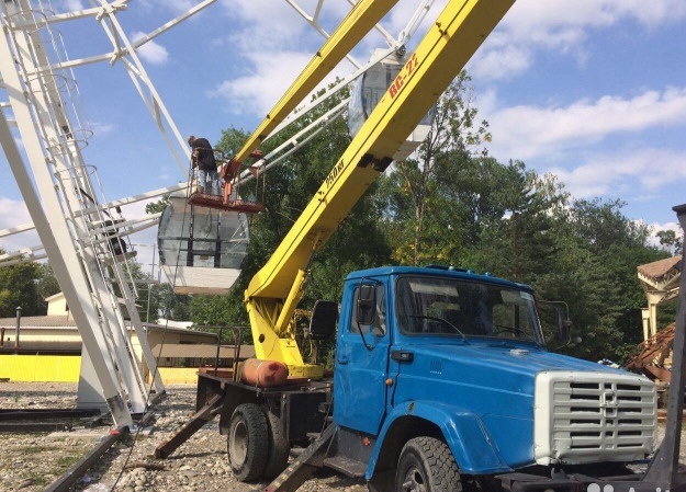 Аренда услуг автовышки