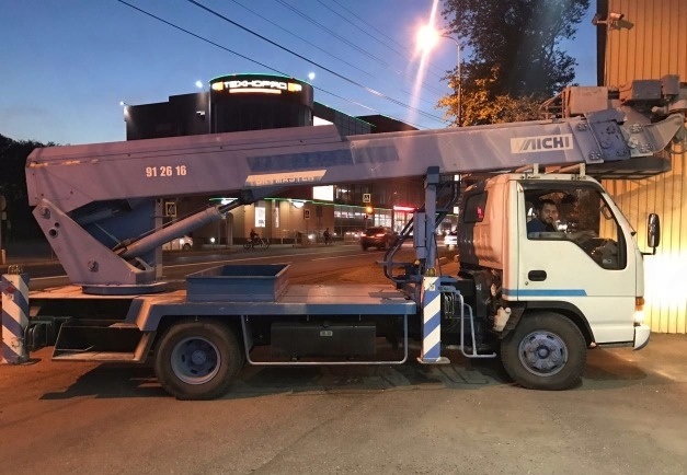 Услуги автовышки 23 метра