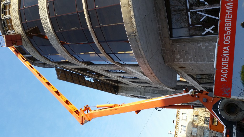 Услуги автовышки 24м. 350кг.