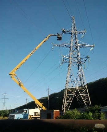 Услуги автовышки 28м