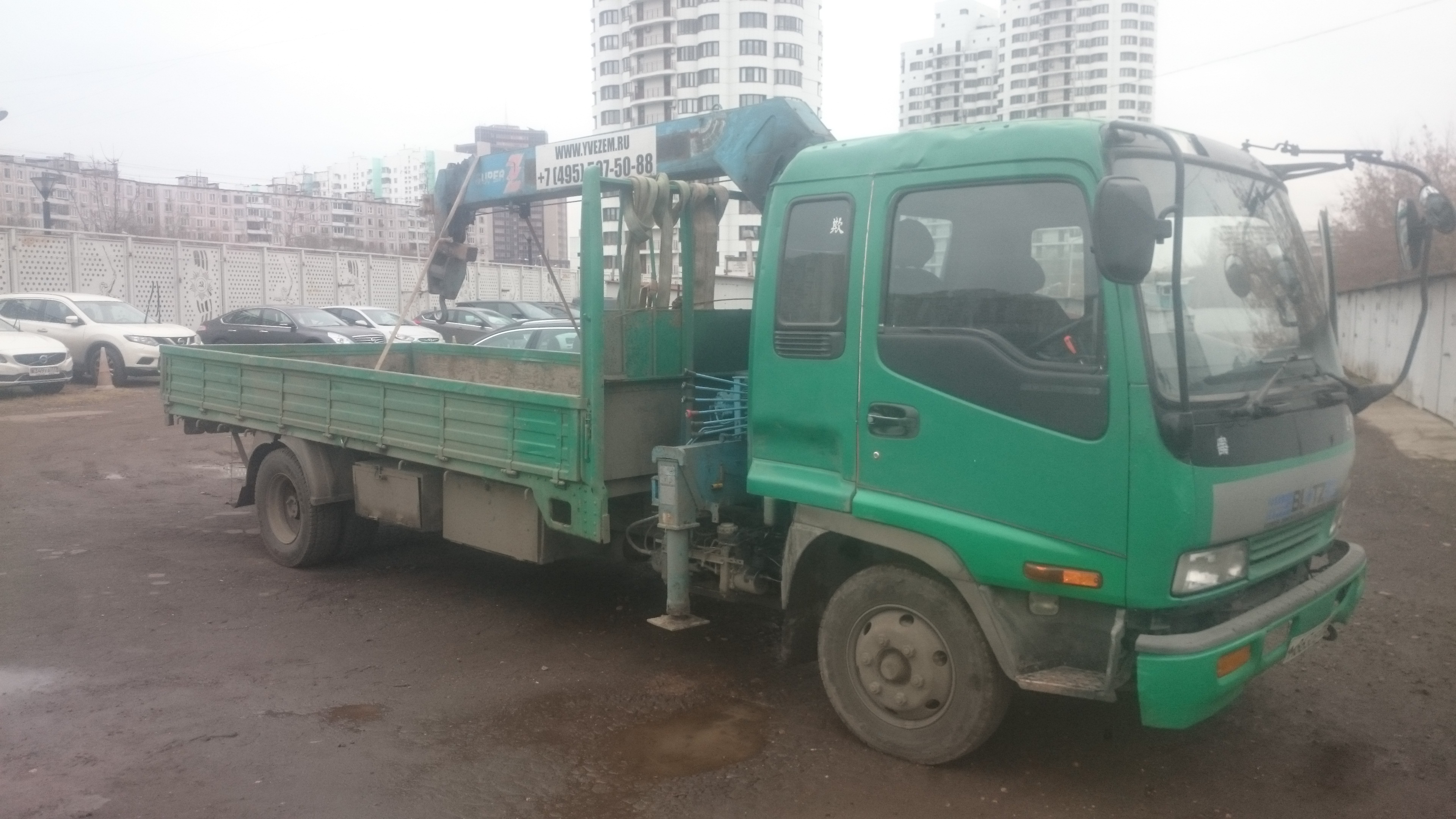 Аренда манипулятора от собственника Андрей