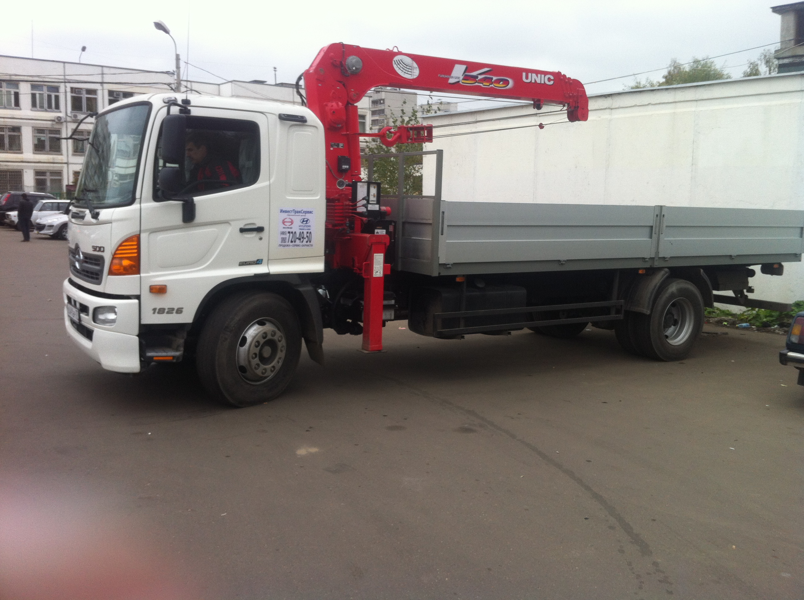 Аренда манипулятора от собственника Алексей