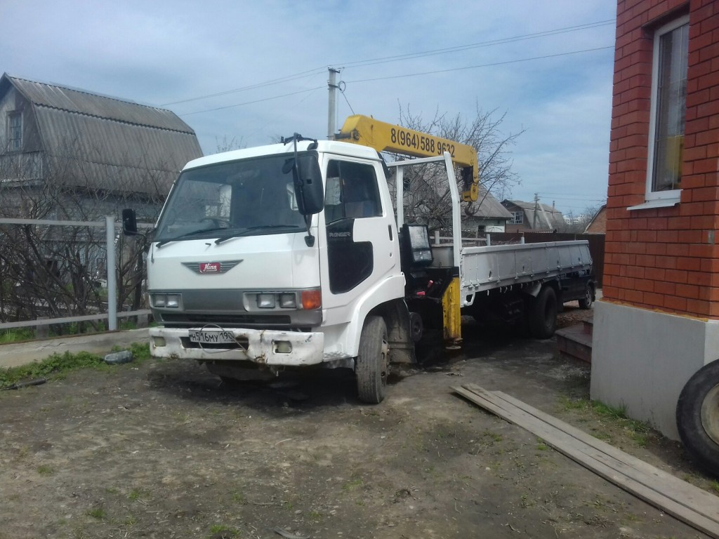 Продам кран манипулятор hino ranger