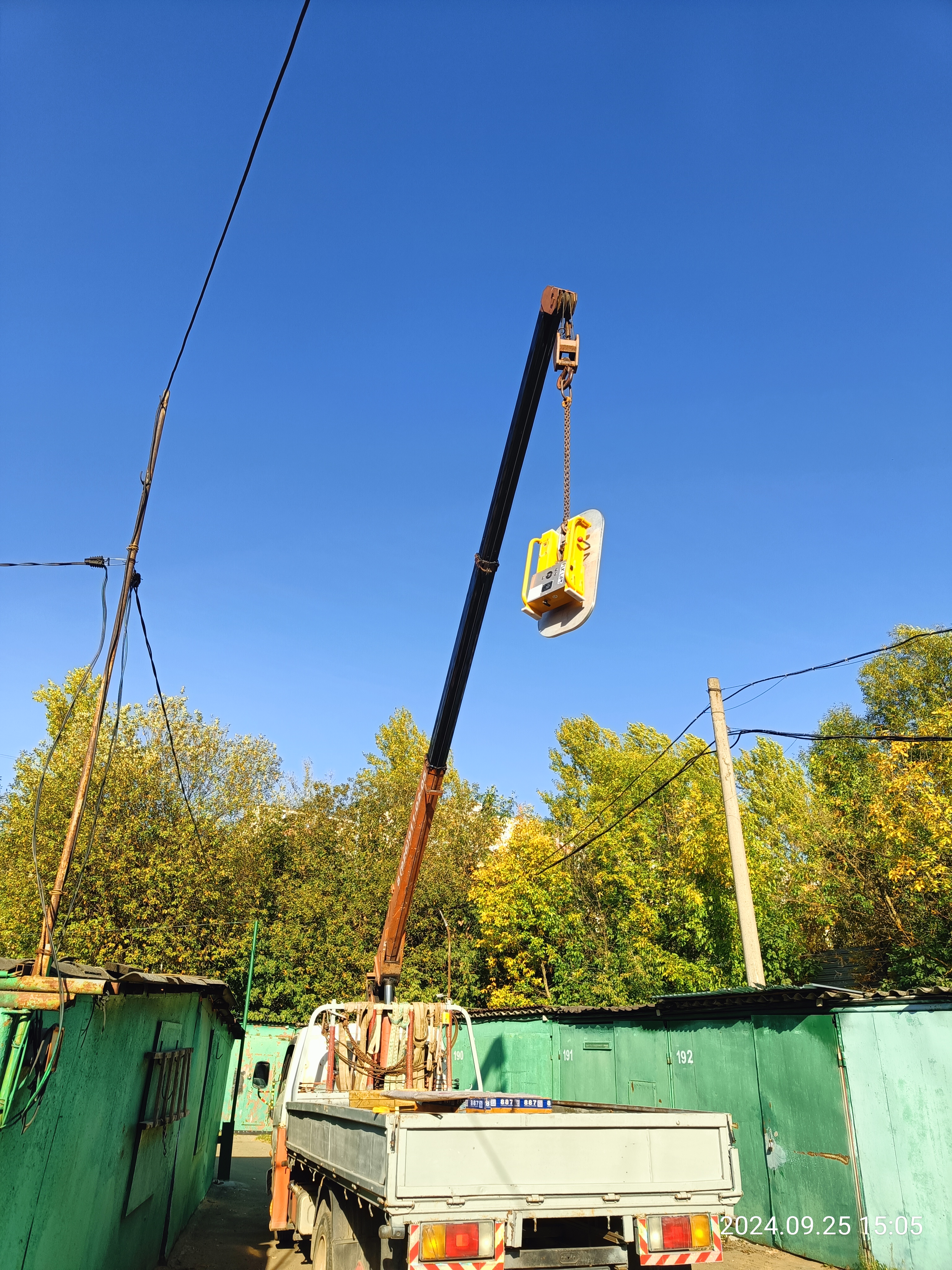 Манипулятор. Монтаж и перевозка оборудования