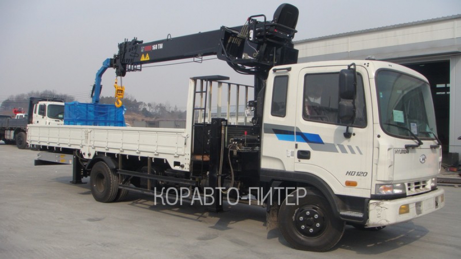 Аренда манипулятора HD120 с КМУ HIAB160t