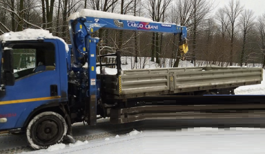 Услуги кран-манипулятора для грузоперевозки.