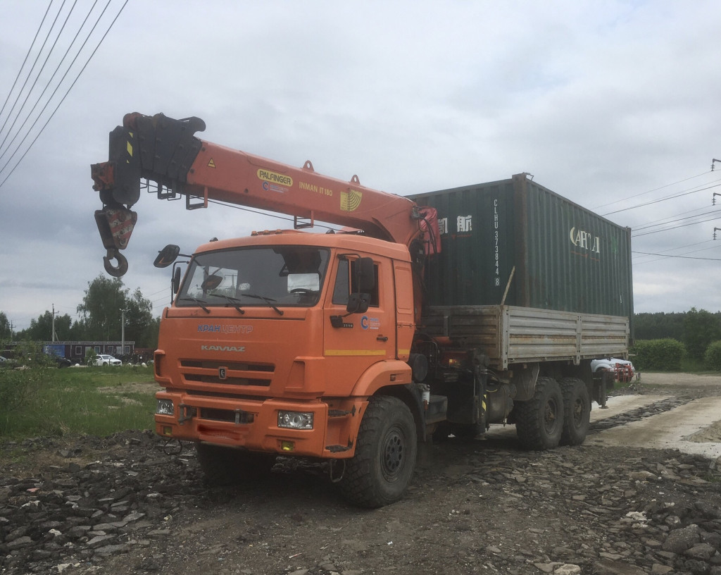 В аренду кран манипулятор 7,2 т, автовышка 24 м