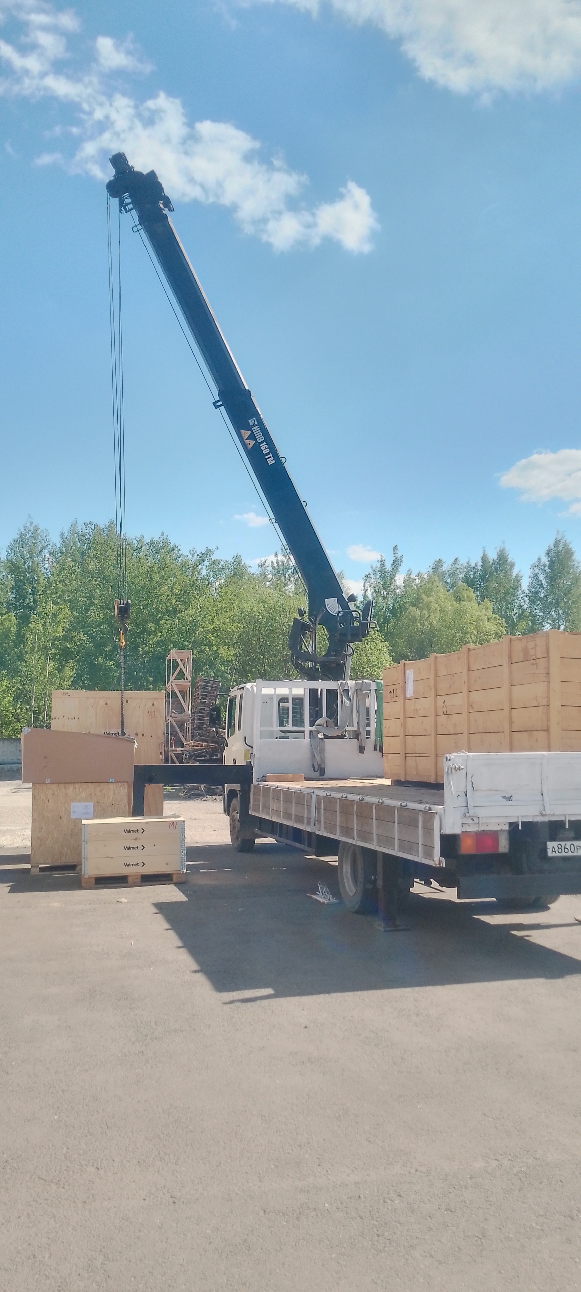 Аренда манипулятора HYUNDAI