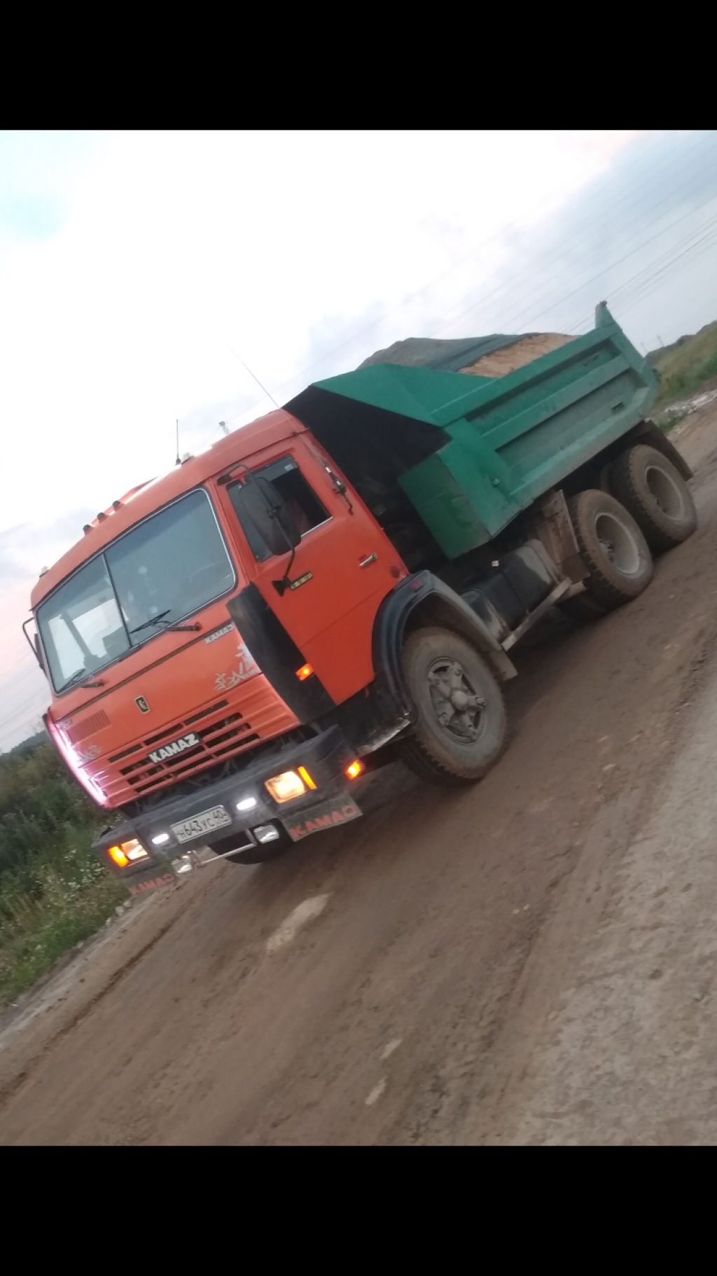 Доставка сыпучих грузов камаз самосвал