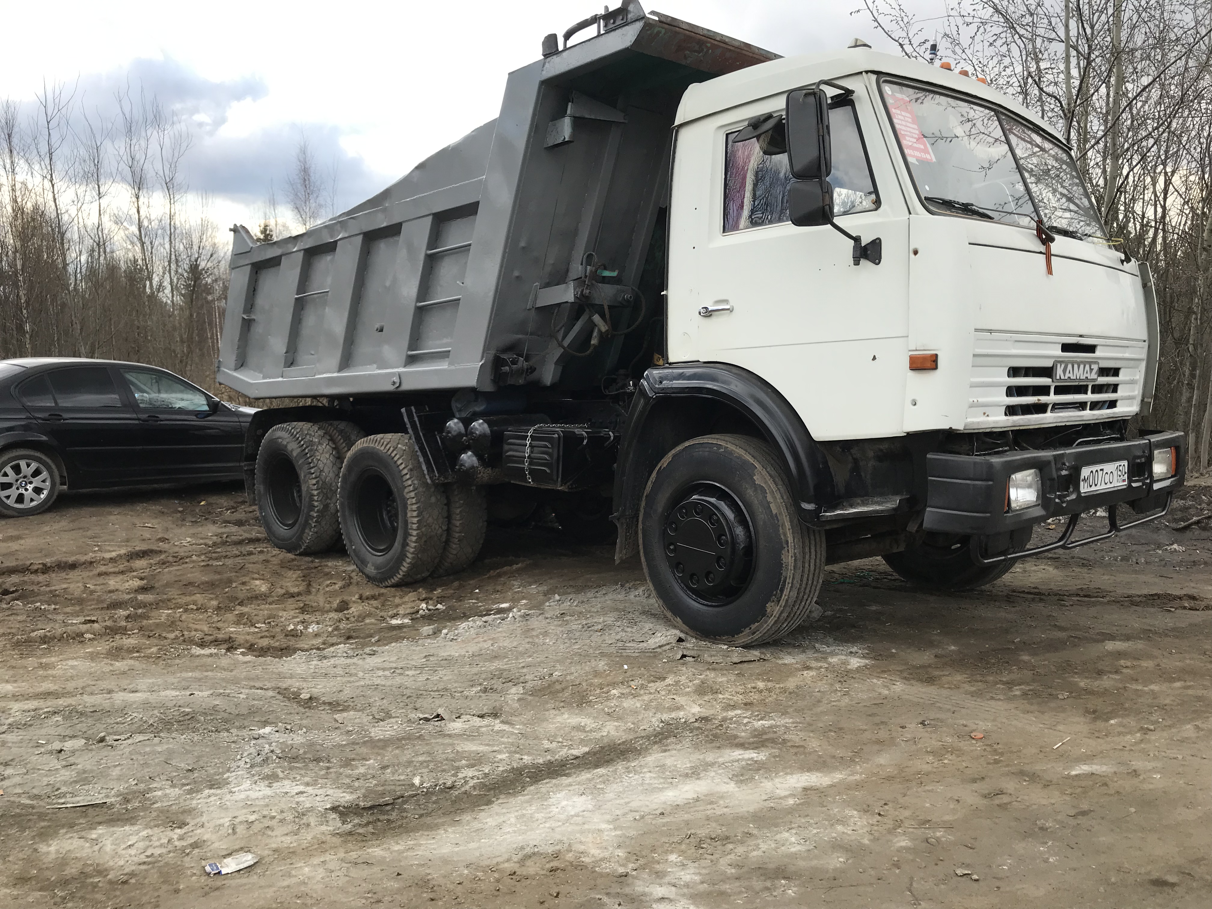 Аренда самосвалов. Песок, щебень, грунт, земля.