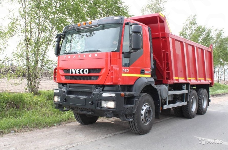 Самосвал iveco trakker, аренда