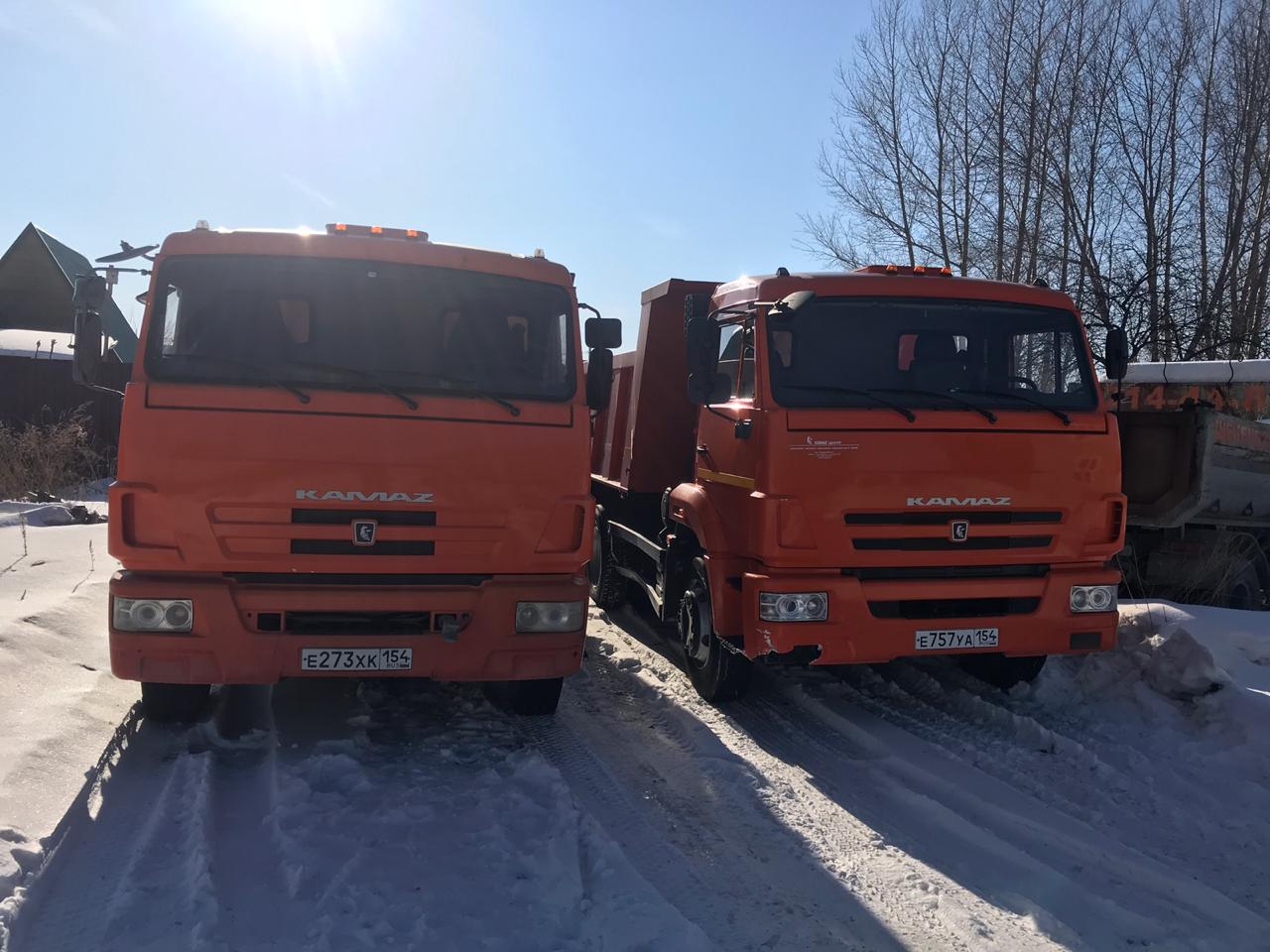 Доставка песка и щебня