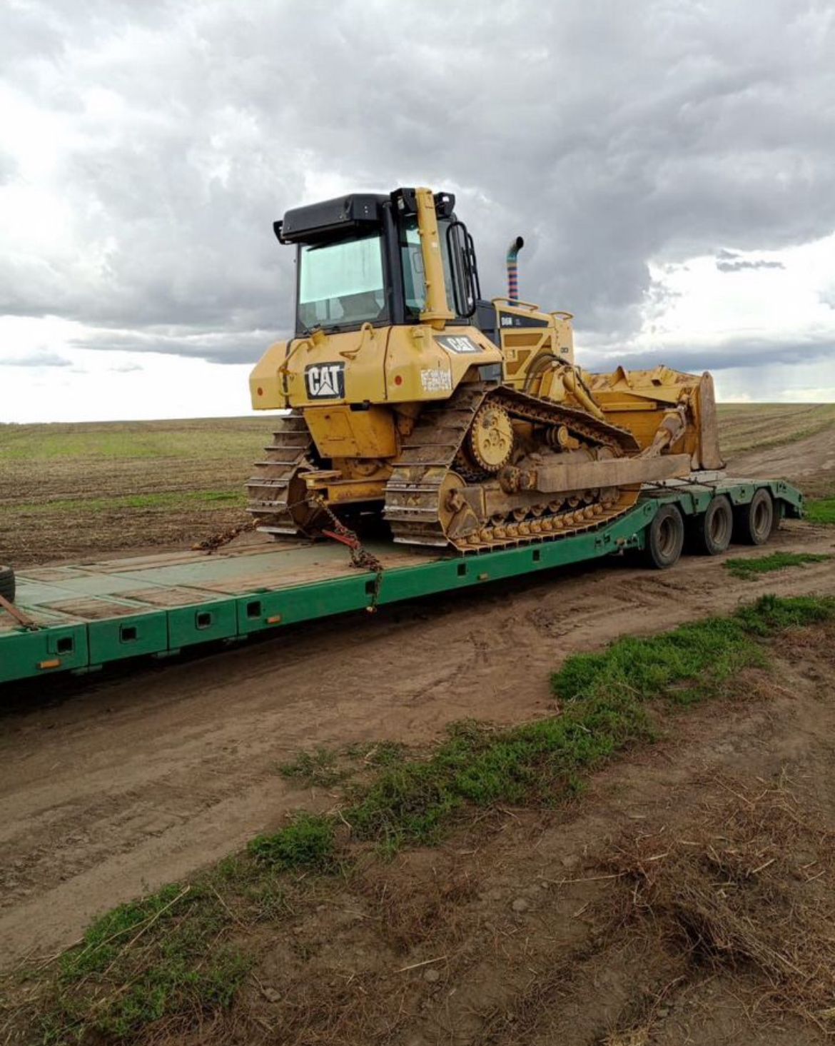 Аренда бульдозера планировщика 23 тонны