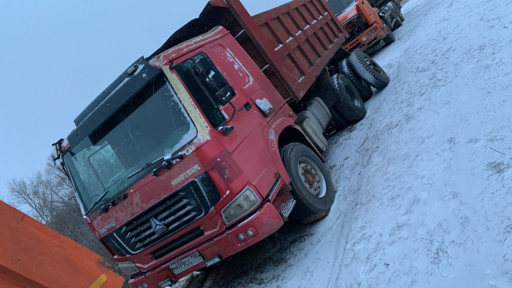 Имеется самосвал карьерный Хово Sinotruk 20 м3