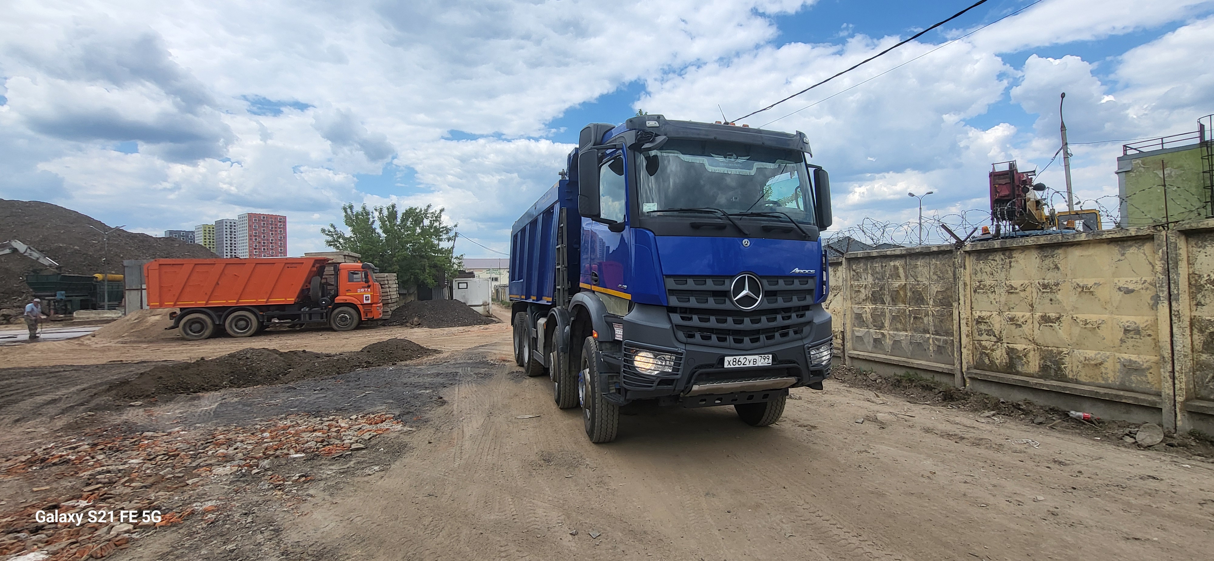 Аренда самосвала 20 кубов