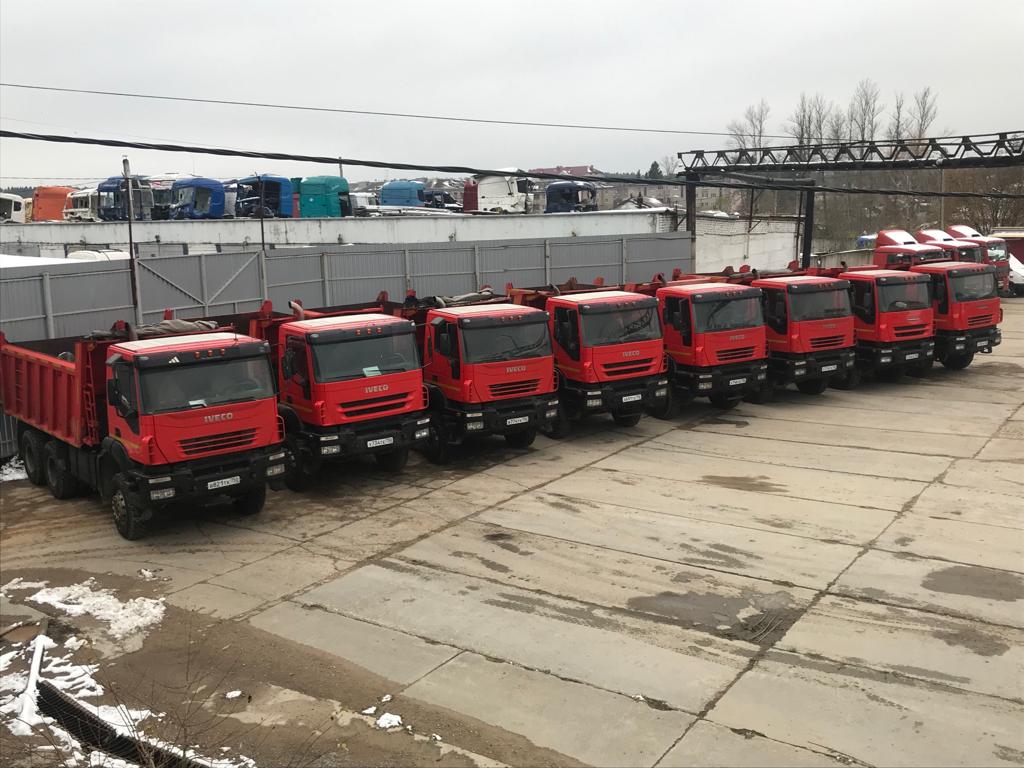 Самосвалы ВЕЗДЕХОДЫ IVECO TRAKKER СПЕЦТЕХНИКА