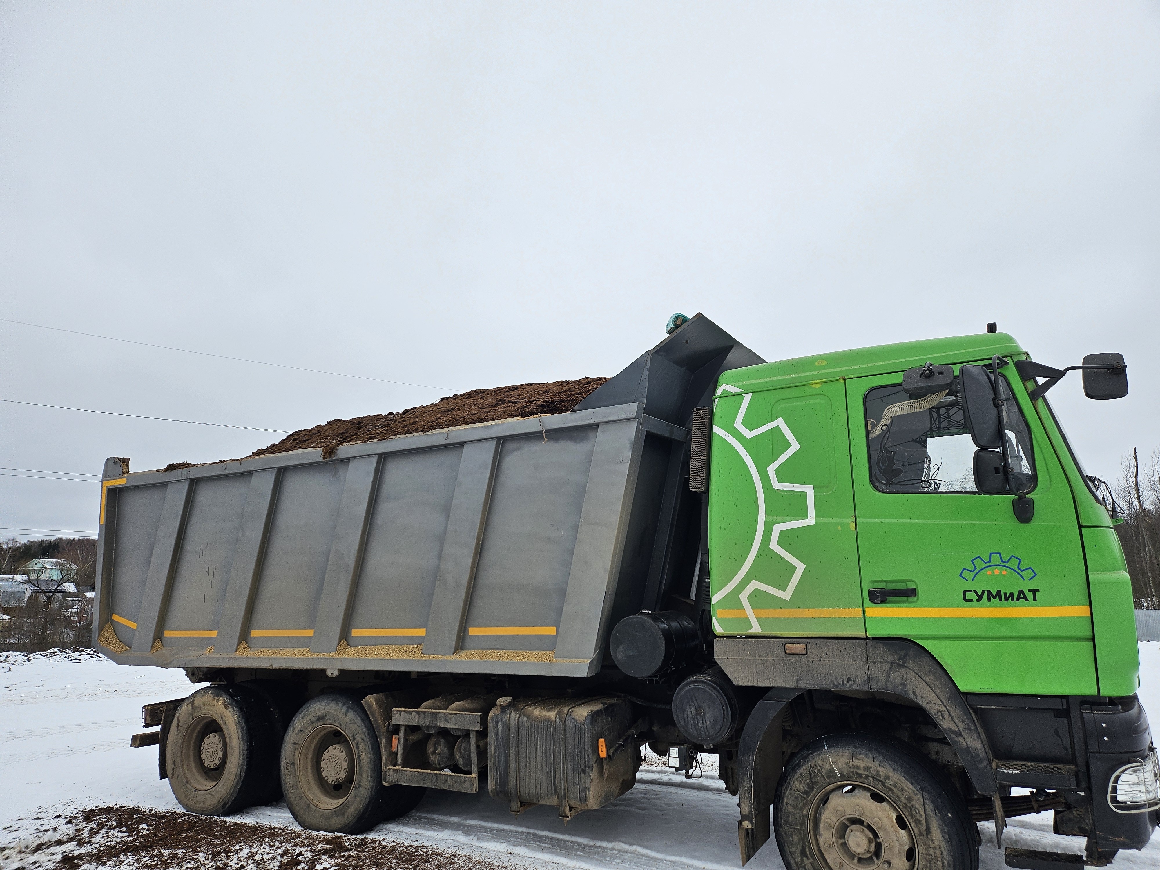 Услуги самосвала 20 куб