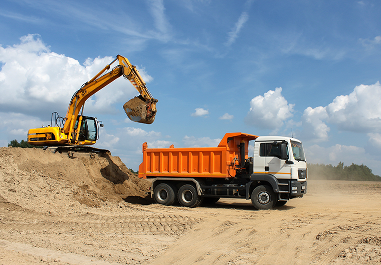 Аренда самосвала, вывоз грунта мусора