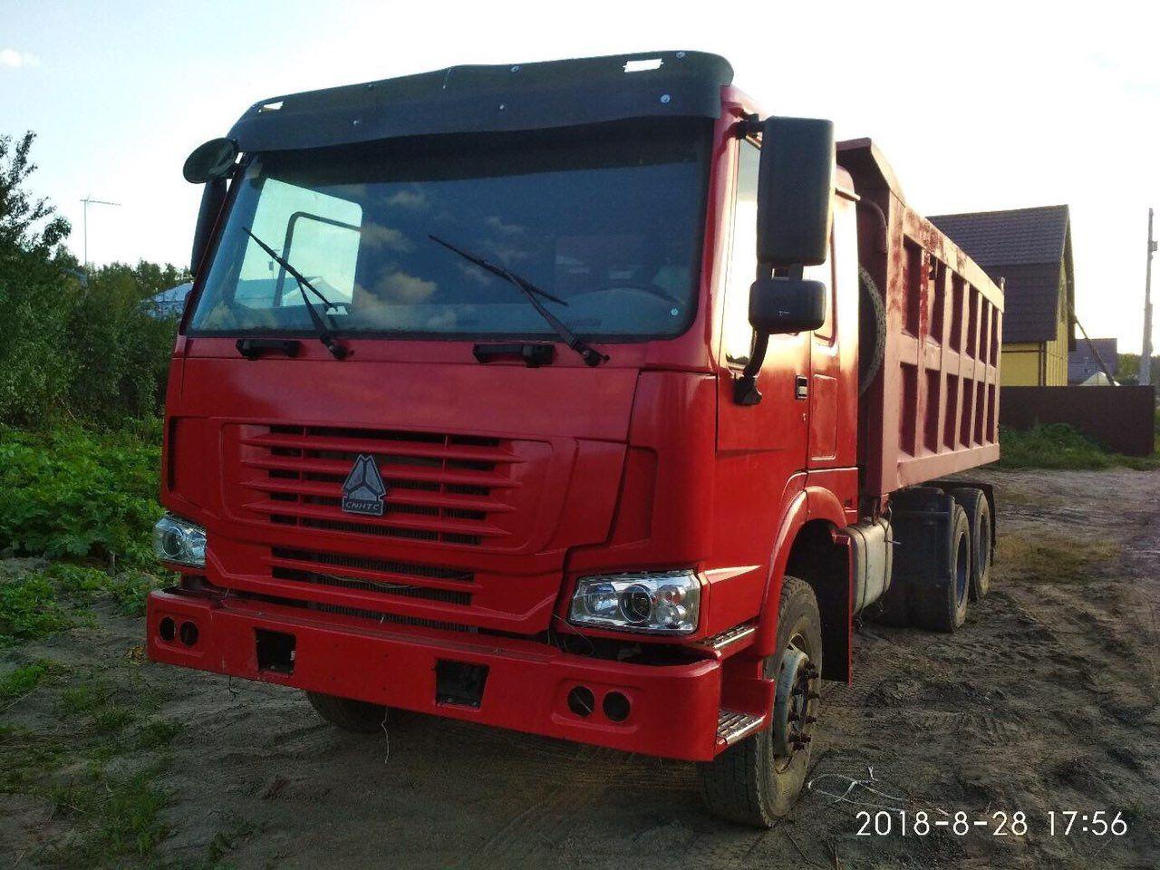 Перевозка грузов на самосвале