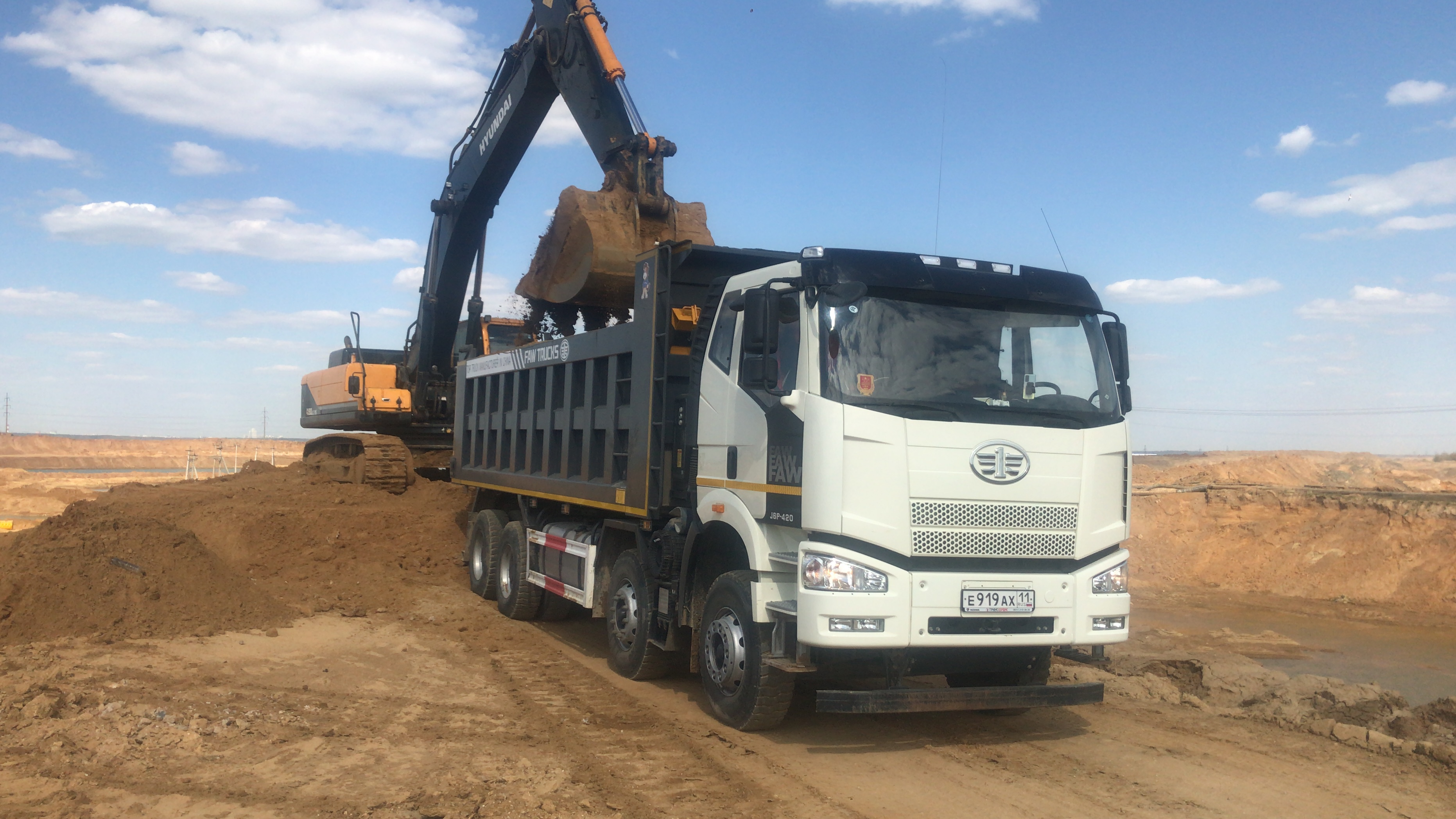 Услуги самосвала по области