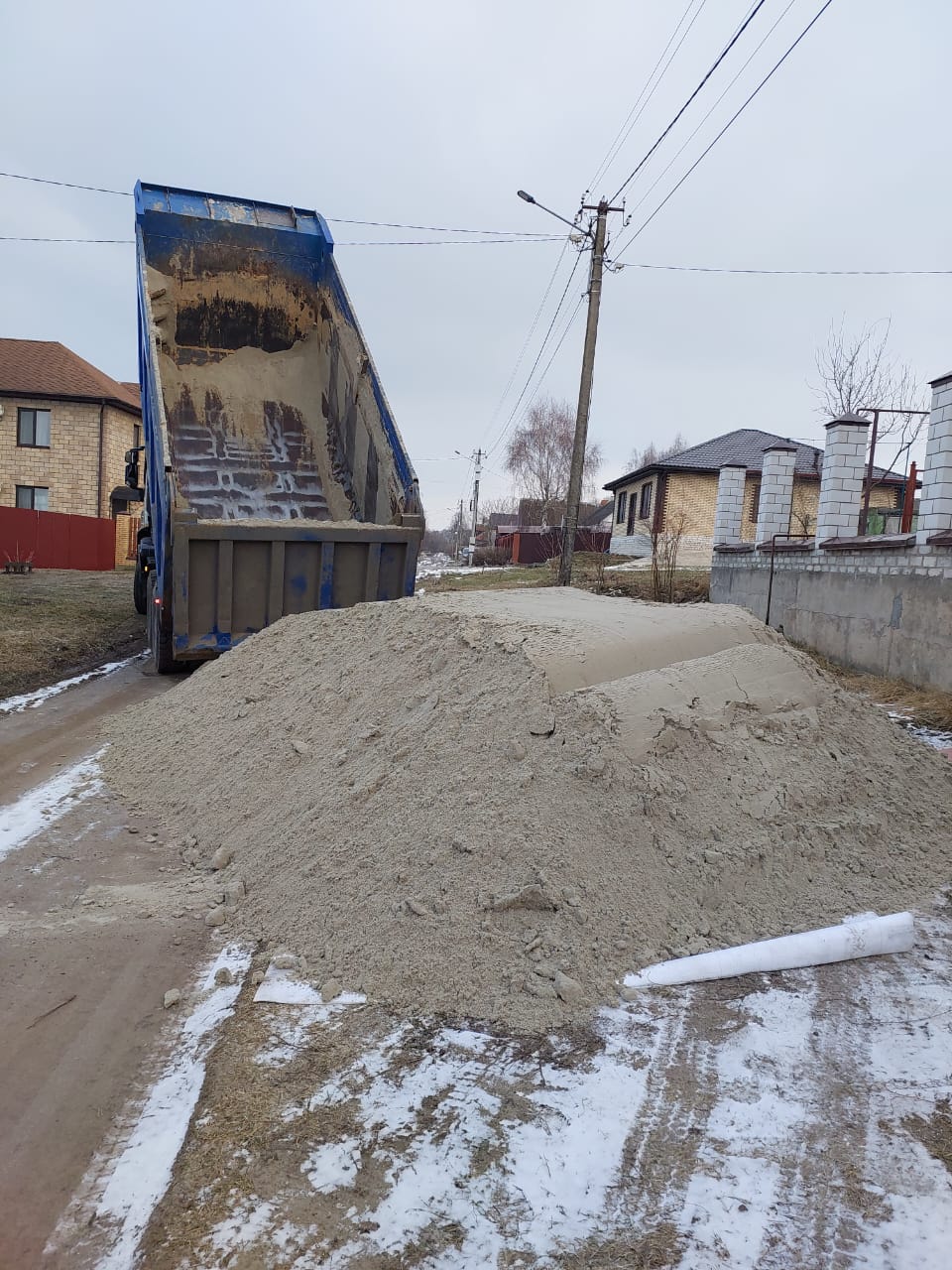 Услуги самосвалов 20м3 30т