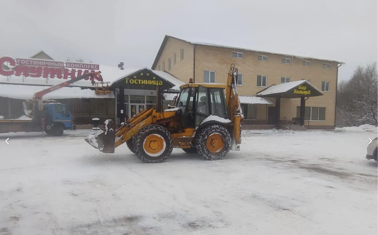 Уборка и вывоз снега, Аренда самосвалов 25м3