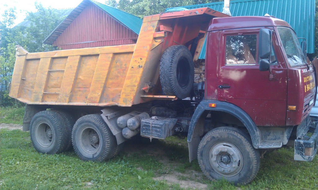 Камаз самосвал 65115  15 тонн