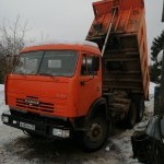 Доставка и перевозка сыпучих грузов песок щебень