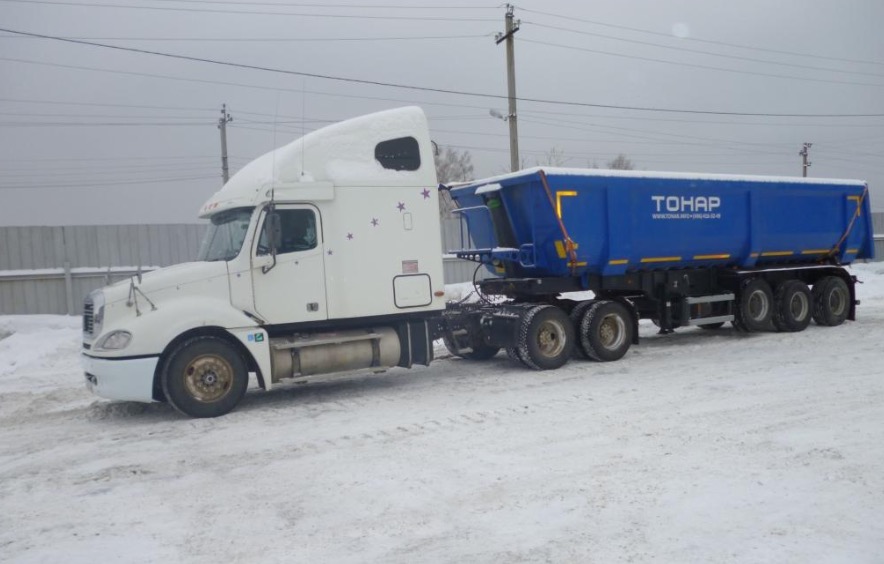 Аренда полуприцепов 40 тонн с тягачем