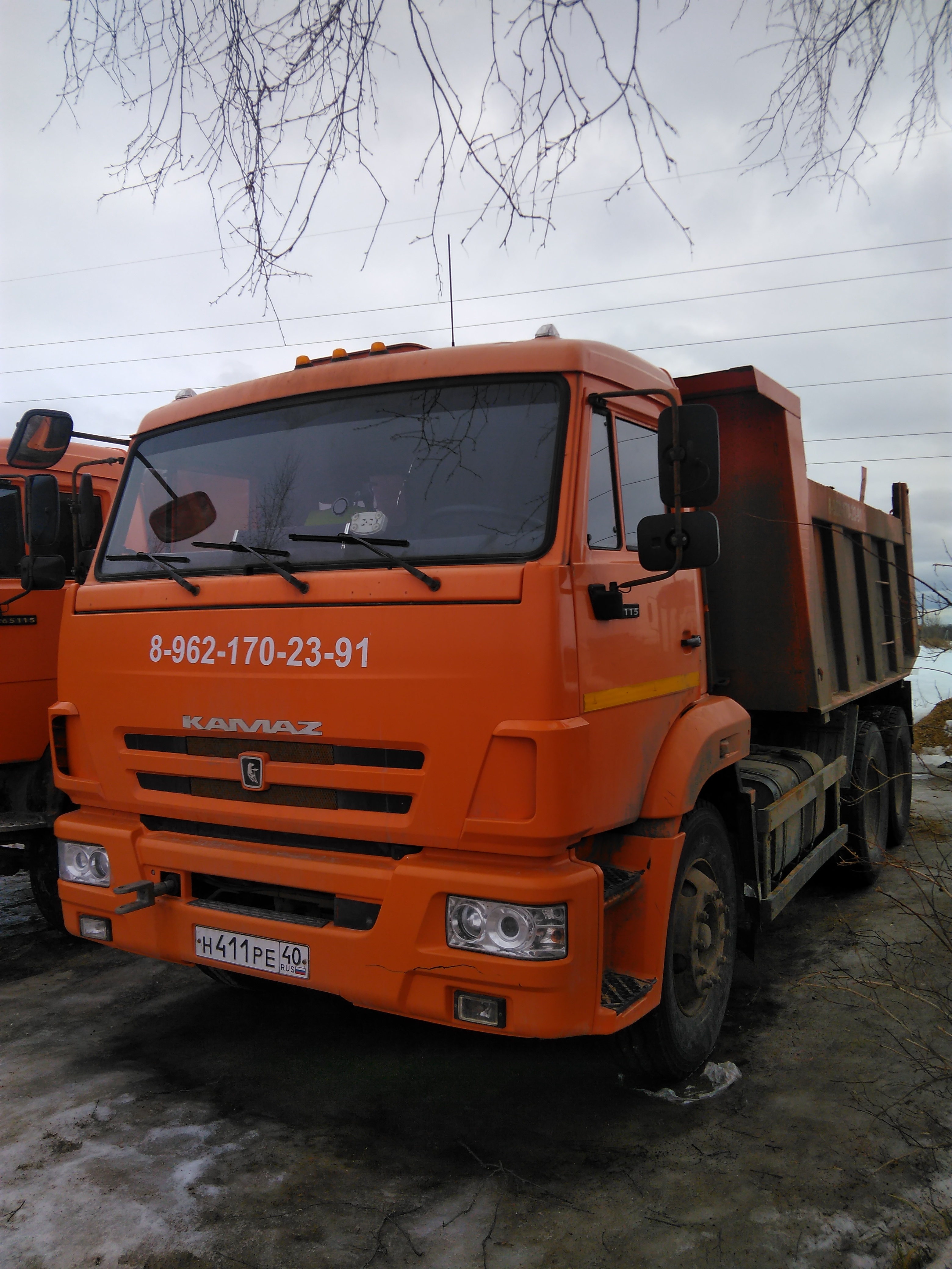 Услуги самосвала Камаз 65115 аренда спецтехники