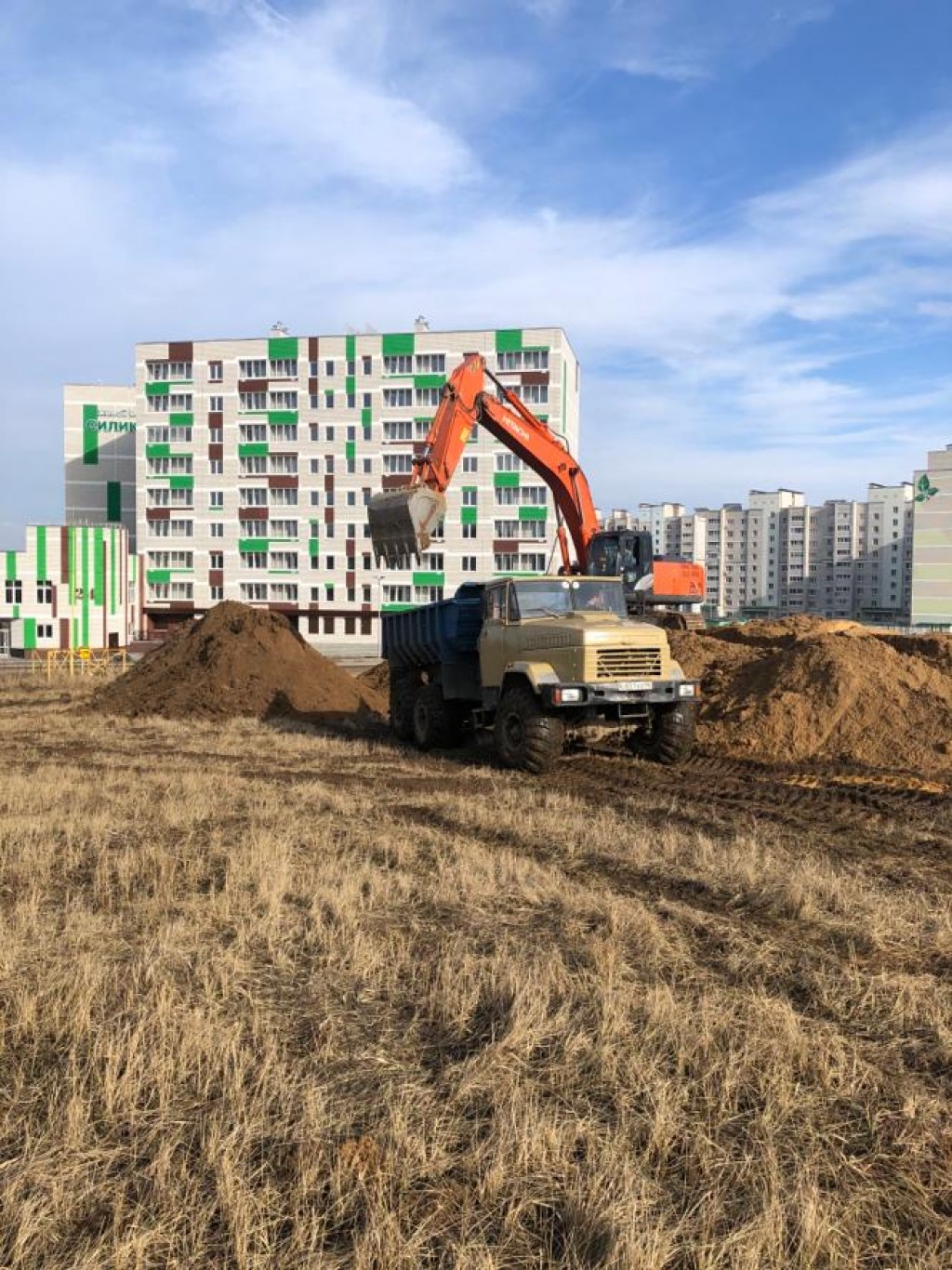 Услуги самосвала - вездехода